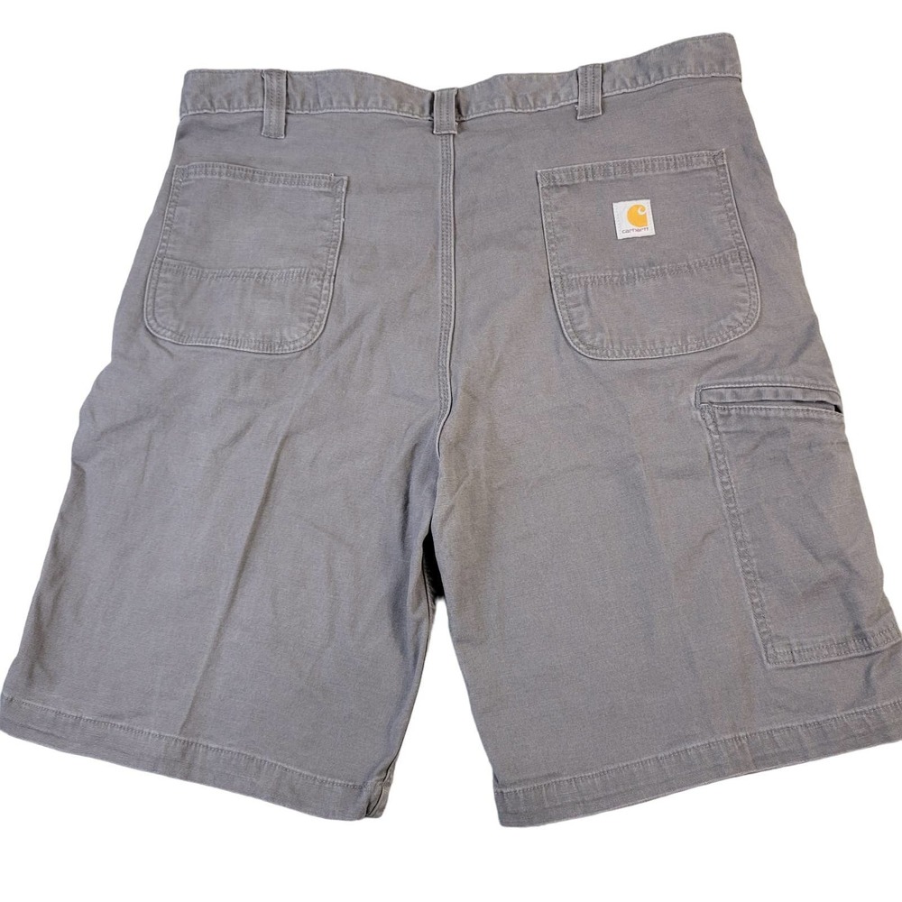 Carhartt Chino Work Shorts Men's Size 40 Relaxed Fit Canvas Gray